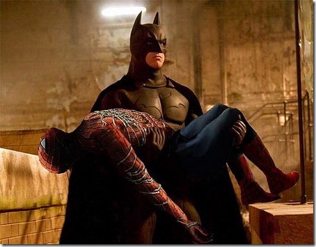 batman and spiderman